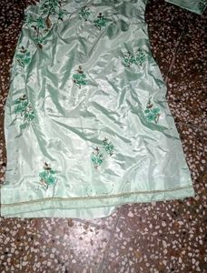 Patiala Silky Smooth Crepe Silk Suit