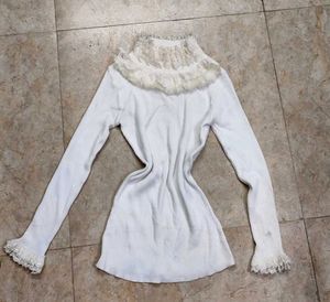 Vintage Laced Turtle Neck