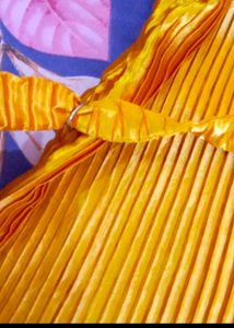 Yellow Golden Kaftan Set