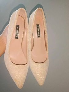 Elegant Gold Heels