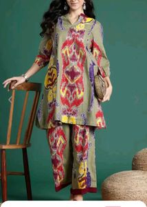Myntra product Kurta pant Sets Pure Cotton