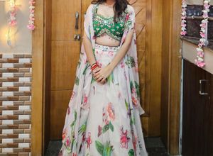 Indo Western Lehenga