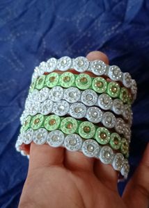 Heavy Red Bangle