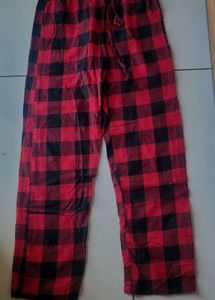 Red & Black Plaid Lounge Pants