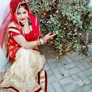 Golden Stitched Lehnga