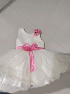 Party Wear Frock For 1-2 Year Girl