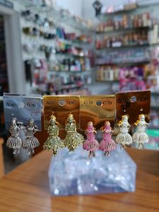 Dancing Doll Earrings 4 Set