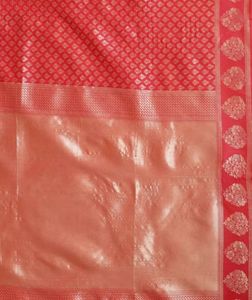 Ethnic Motifs Woven Design Zari Saree
