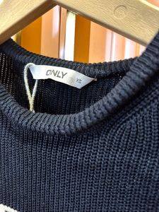ONLY &#39;Warning&#39; Graphic Sweater