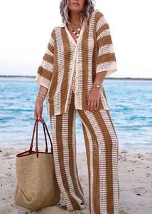 Striped Knit Co-ord Set