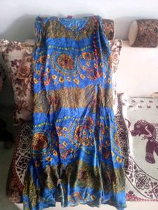 Anarkali Kurti With Shrug For Sale