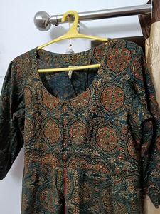 Jugalbandi Branded Ajrakh Kurti