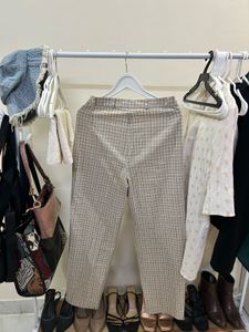 Vintage Plaid Trousers