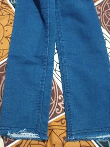 High-Waisted Denim Jeans