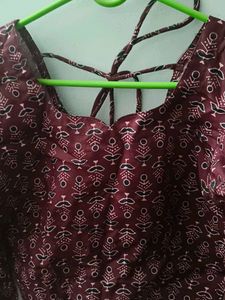 Printed Readymade Saree Blouse