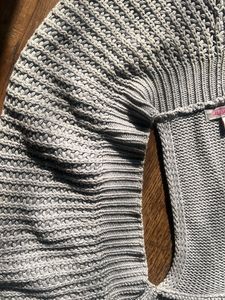 Girls Knit Shrug &amp; Owl Hoodie