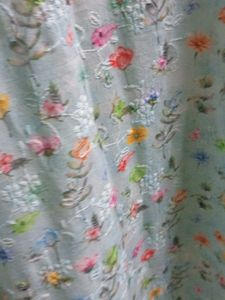 Embroidery Work Cloth,Which Stitched Long Gown