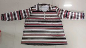 Striped Long Sleeve Top