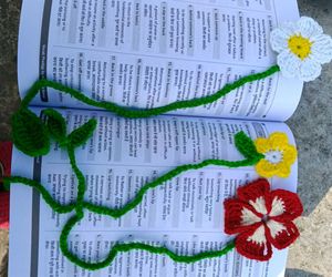 Crochet Flower Bookmarks