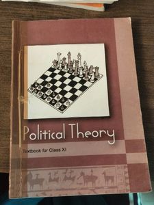 Class 11 Political Theory Book
