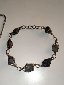 Antic Pebble Stone Necklace 😍