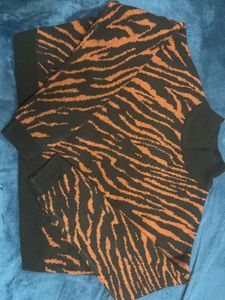 Animal Print Sweater