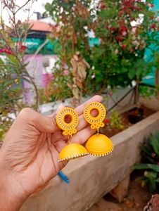 Handcrafted Quilling Jhumkas