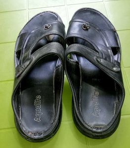 Aquatic Black Sandals