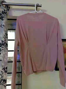 STYLI WOMEN&#39;S Pink Long Sleeve Top