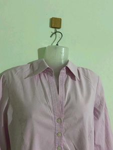 Elegant Women Pink Shirt