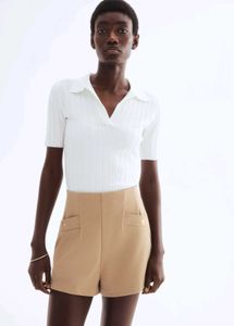 H&amp;M Beige Shorts