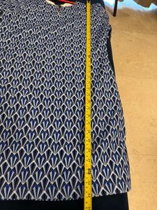 Blue Patterned Dress
