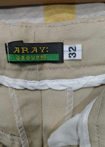 Khaki Stretchable Casual Pants