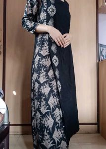 Elegant Black Kurta