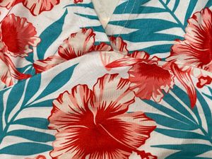 Hawaiian Print Coverup