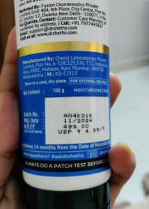 Dr. Sheth&#39;s  Moisturizer