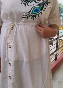 Beautiful White Kurti🌸