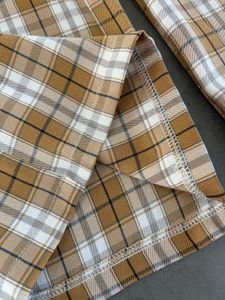 SHEIN PLAID HIGHWAIST TROUSER