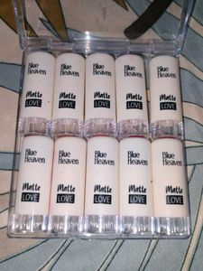 Blue Heaven Matte Lipsticks