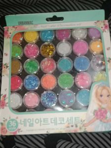 36 Box Nail Art Glitter