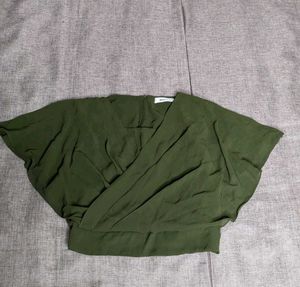 army green classy cord set