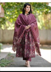 New Alvami Band Elegant Floral Kurta Set