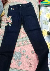 Jeans With Embroidery