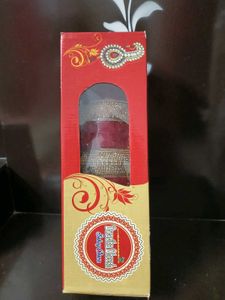 BEUTIFUL RED &amp; GOLDEN CHOODA SET