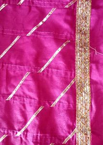Chanderi Silk Kurti Set With Wedding Saree