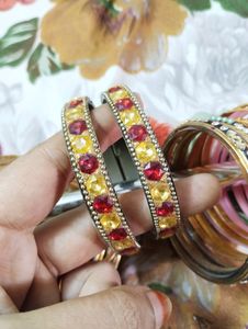 Combo 4 Set Golden Bangles