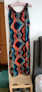 Long cocktail dress