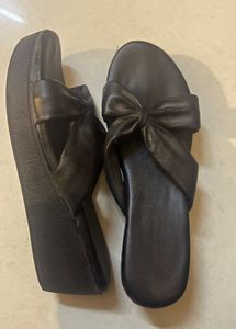 Black Bow wedges (Item 11)