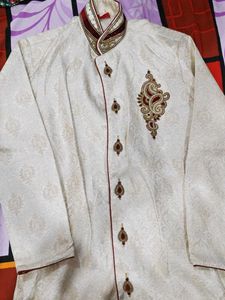 Elegant Embroidered Sherwani