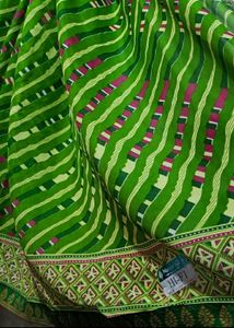 4 Leharya Printed Saree With Blouse